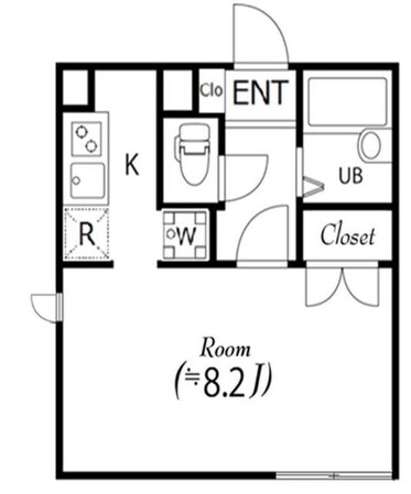 アーデン代々木上原の物件間取画像